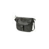 Sac en cuir noir Mattea
